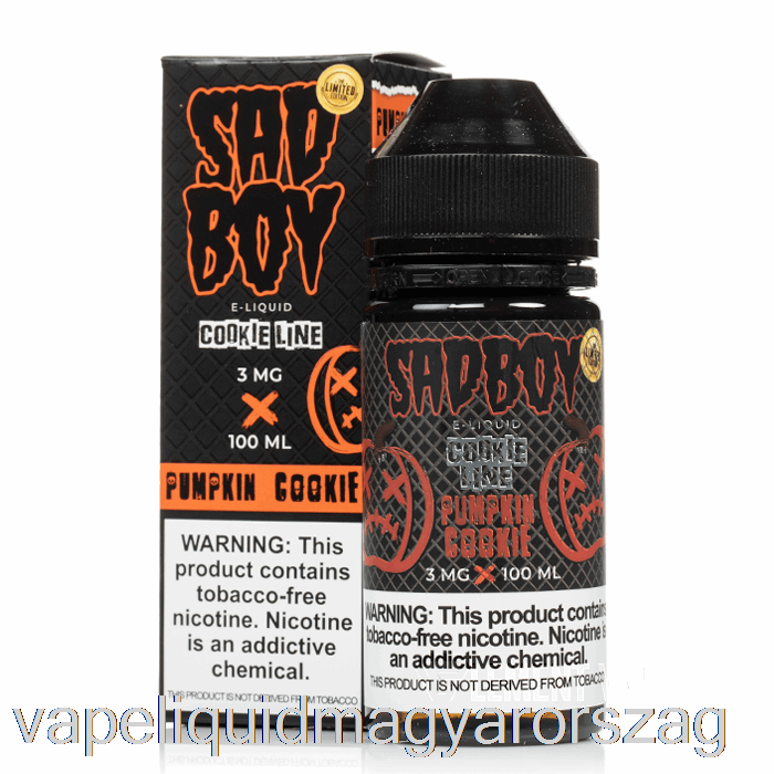 Sütőtök Süti - Sadboy - 100ml 0mg Vape E Cigi